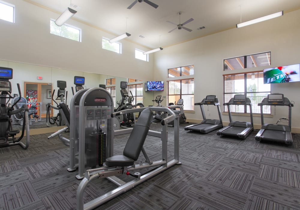 Ethos Apartments offers a state-of-the-art fitness center in Austin, Texas