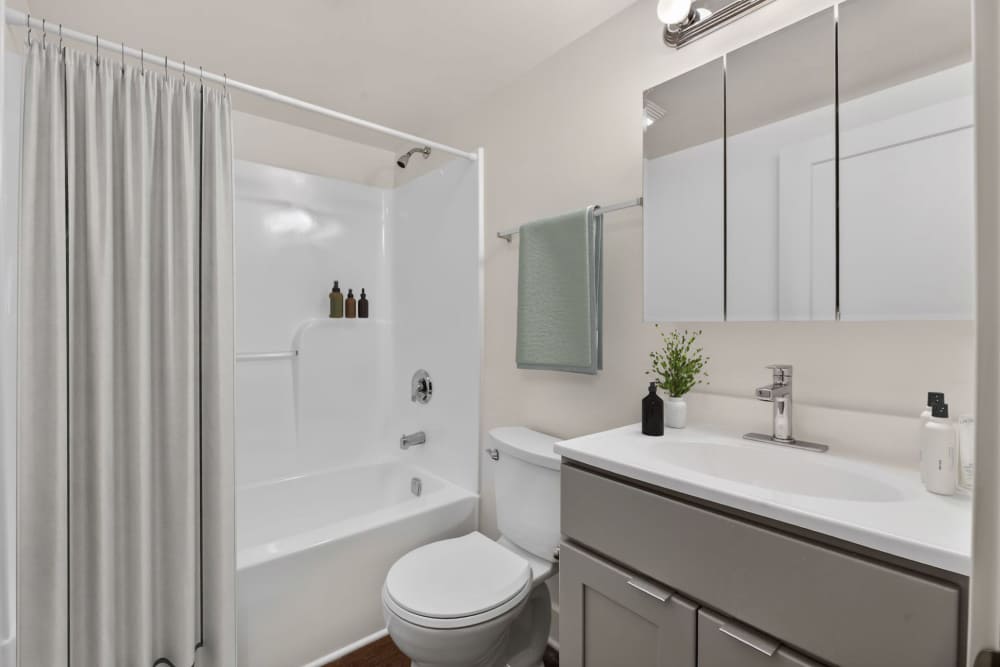 Ariel view of The Courtyards in Edgewater Park, New Jersey