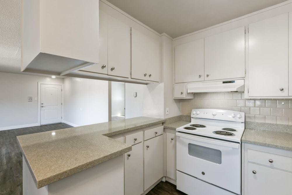 Kitchen at Marina Haven Apartment Homes in San Leandro, California