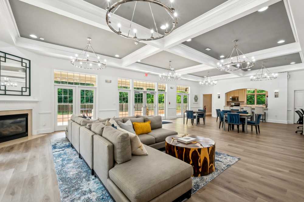 Modern Receiving Area at Eagle Rock Apartments at Malvern in Malvern, Pennsylvania