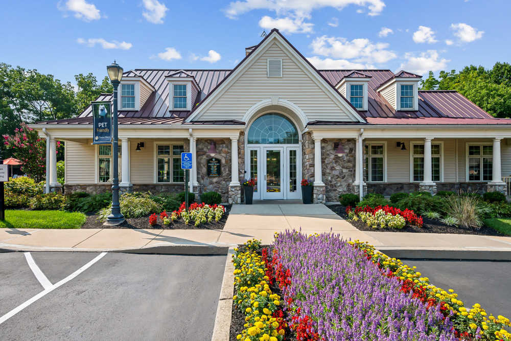 Apartment Entrance at Eagle Rock Apartments at Malvern in Malvern, Pennsylvania