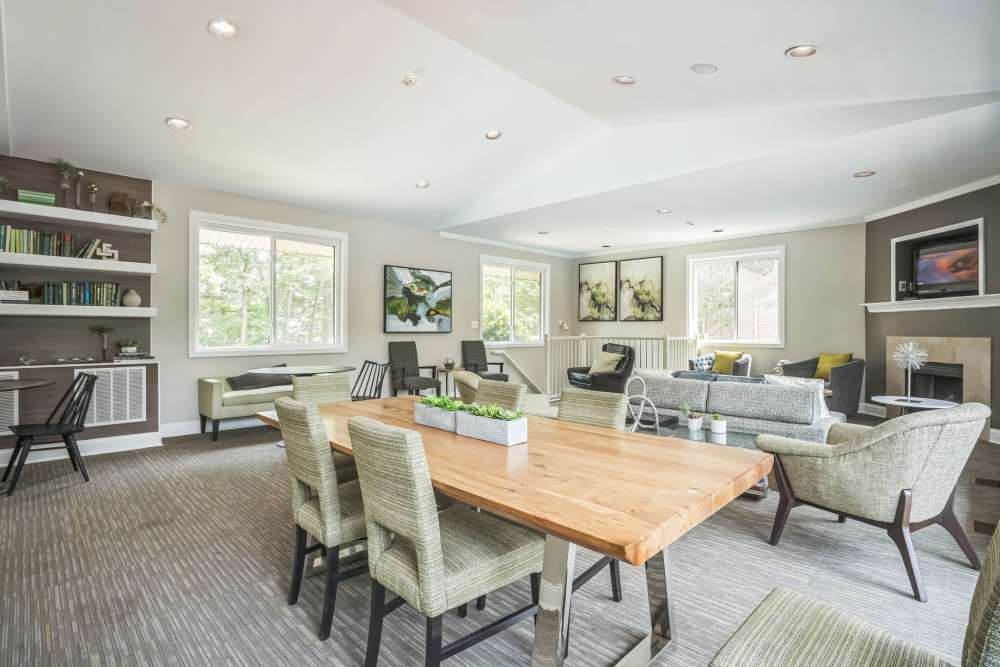 Spacious clubhouse at Eagle Rock Apartments at West Springfield in Springfield, VA