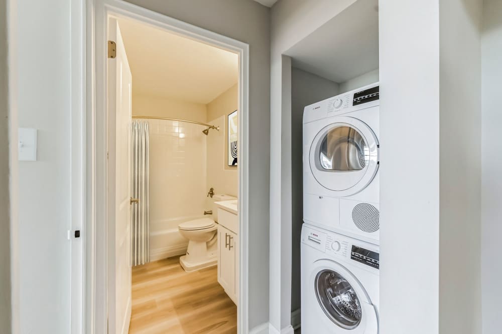 In-Unit Washer & Dryer at Chestnut Hill Tower in Philadelphia, Pennsylvania