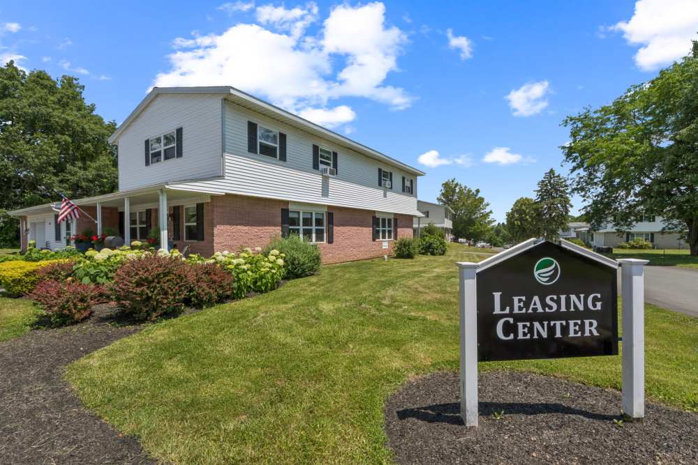 Resident leasing office at Northway Eleven, An Eagle Rock Community in Ballston Lake, New York