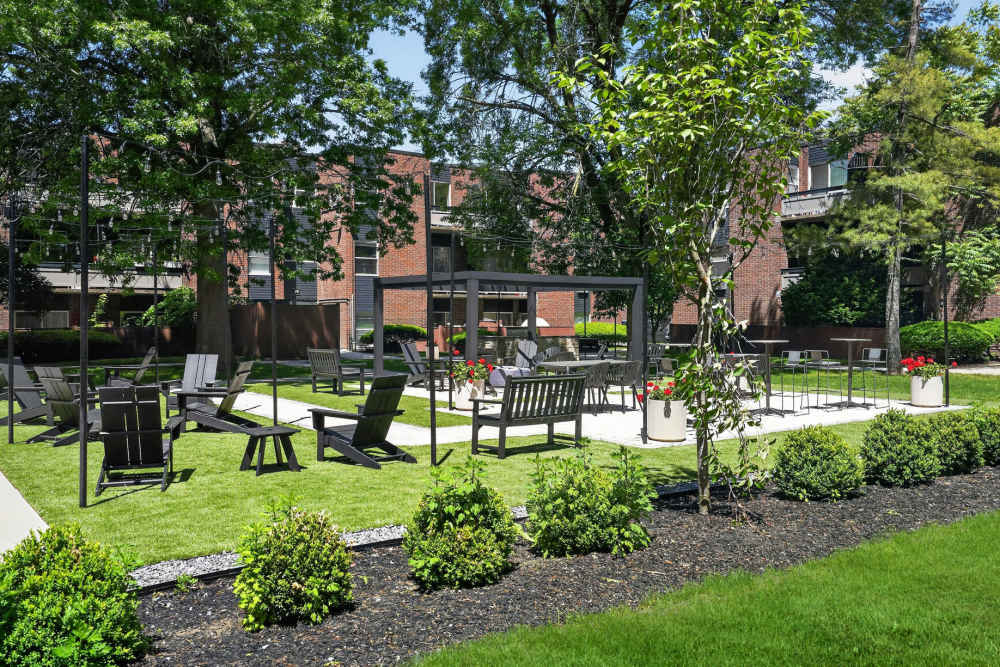 Exterior amenity at Eagle Rock Apartments & Townhomes at Brighton in Brighton, Massachusetts