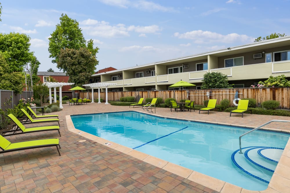 Pool at Coronado Apartment Homes in Fremont, California