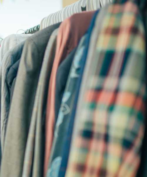 Clothes in a shopping store near Kellinger Greene in Lewisberry, Pennsylvania