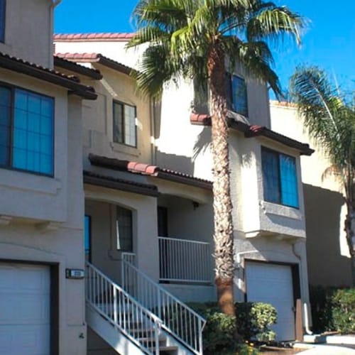 Front exterior of a home at Eucalyptus Ridge in Lakeside, California