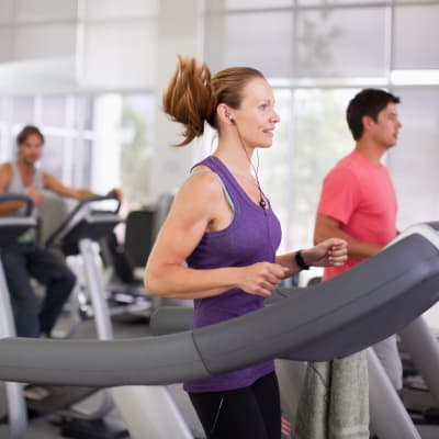 fitness center at Joshua Heights in Twentynine Palms, California