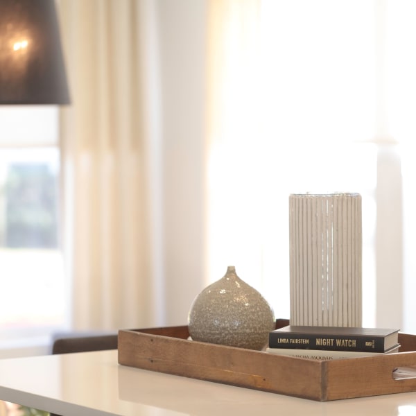 Home decor accents at Park Central in Concord