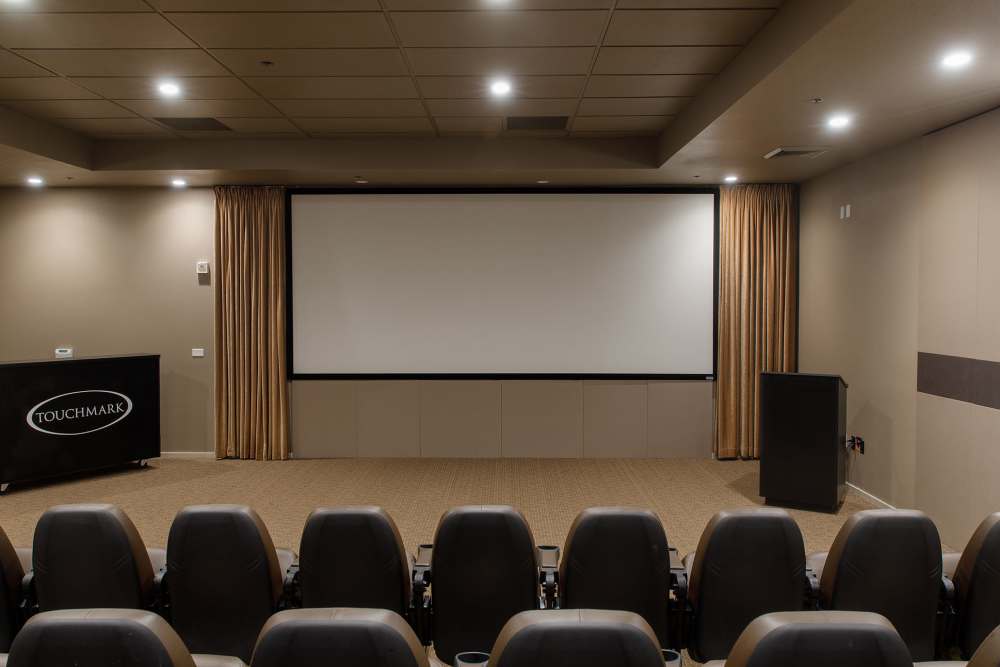 Theater at Touchmark at Meadow Lake Village in Meridian, Idaho