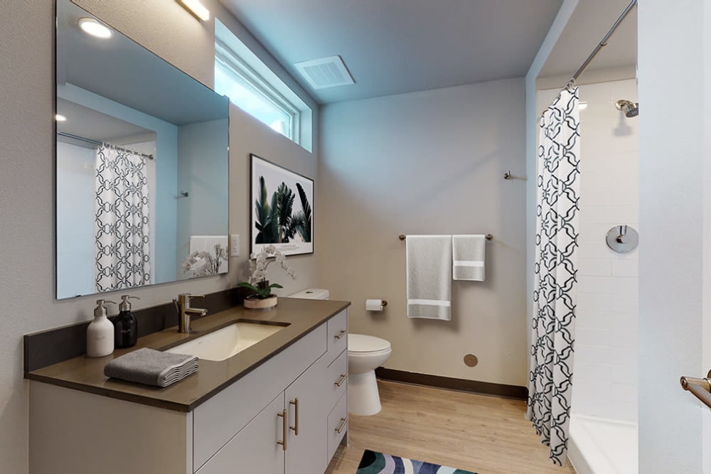 Luxury Bathroom at Apartments in Denver, Colorado