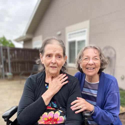 resident at Oxford Glen Memory Care at Sachse in Sachse, Texas