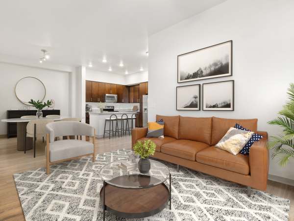Luxury home with hardwood floors at Kent Place Residences in Englewood, Colorado