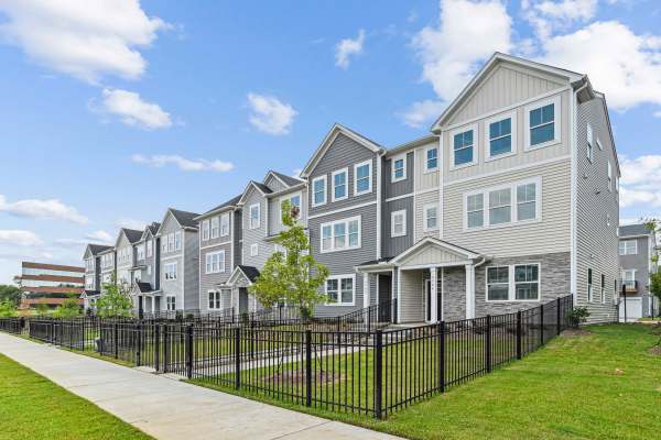 Exterior shot of the apartment at Westmont Village in Charlotte, North Carolina