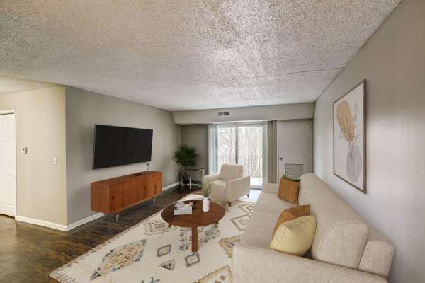 Take a virtual tour of a 1 bedroom floor plan at Park Guilderland Apartments in Guilderland Center, New York