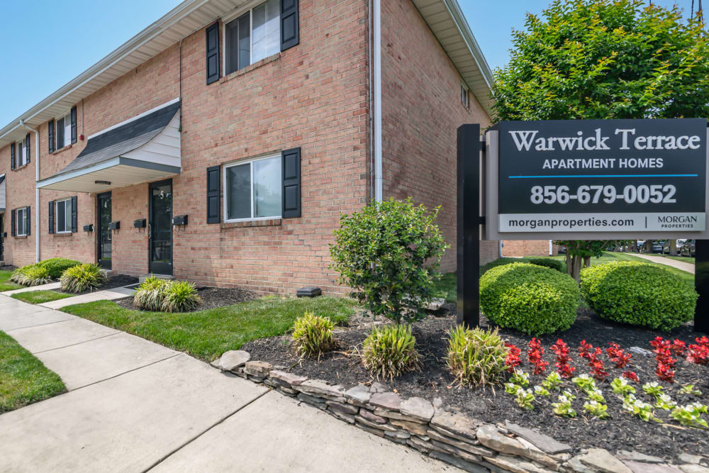 Exterior at Warwick Terrace Apartment Homes in Somerdale, New Jersey