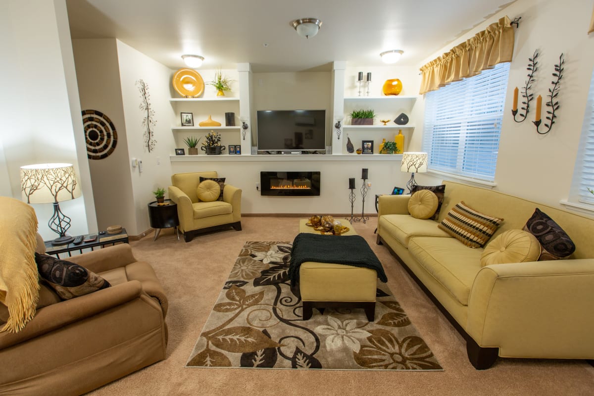 Spacious bedrooms at Camellia Gardens Gracious Retirement Living in Maynard, Massachusetts