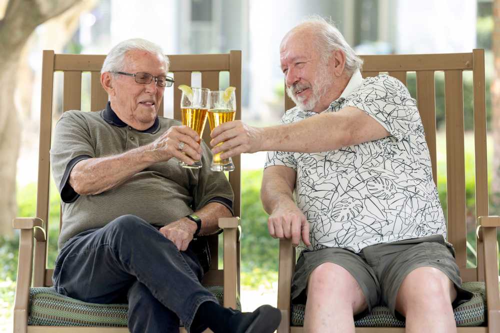 Residents at Barclay House of Tarboro in Tarboro, North Carolina