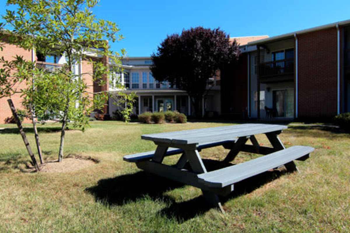Picnic Areas at Lincoln on the Park in Emmitsburg, Maryland