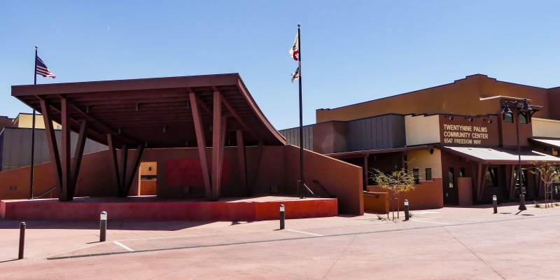 community resource center near Sunflower Terrace in Twentynine Palms, California