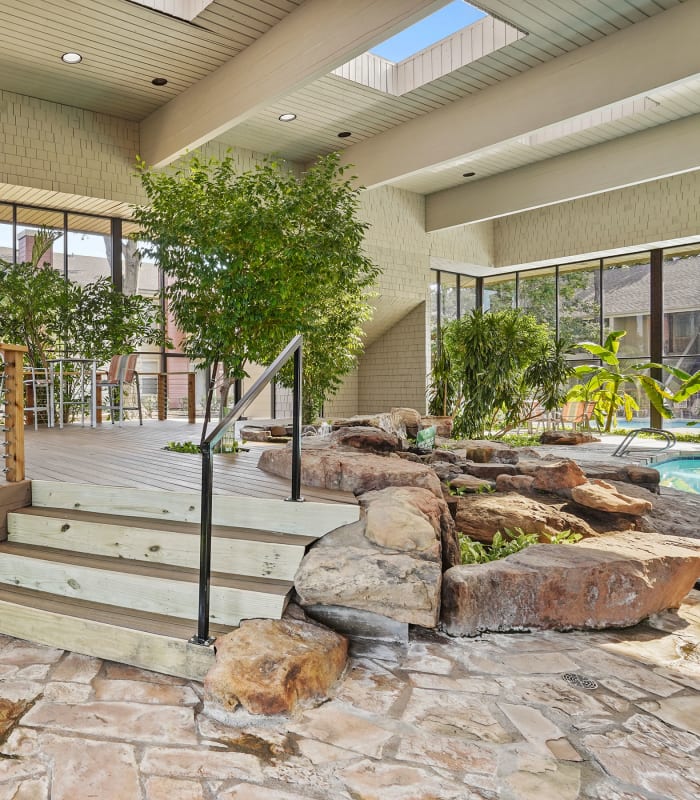 Pool at Sunchase Apartments in Tulsa, Oklahoma