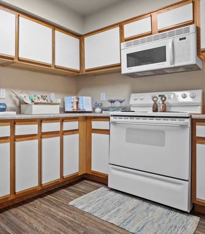 Kitchen at Winchester Apartments in Amarillo, Texas