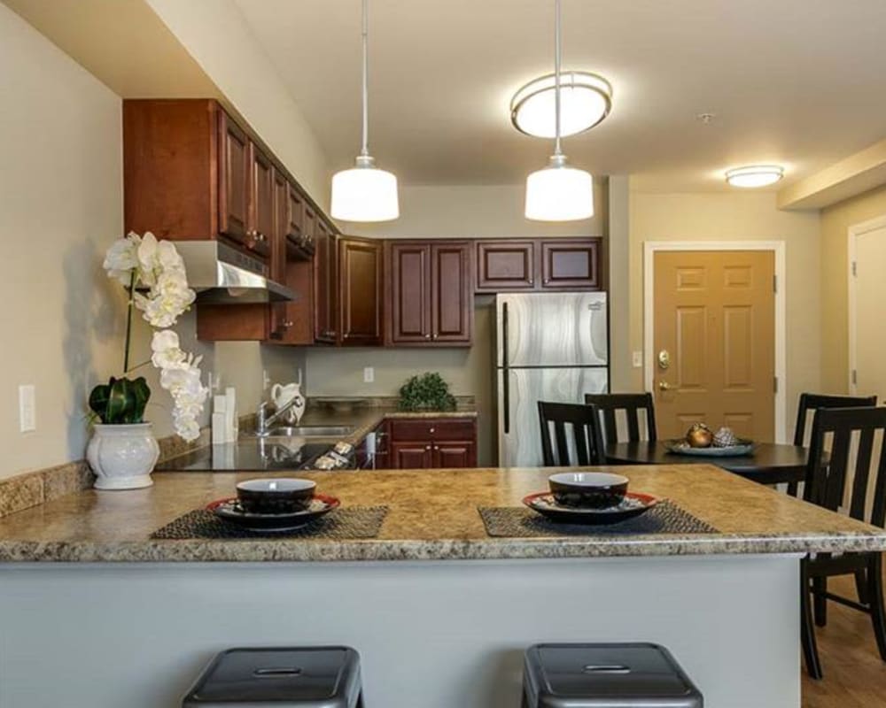 Beautiful kitchen at Stepny Place Apartments | Apartments in Rocky Hill, Connecticut