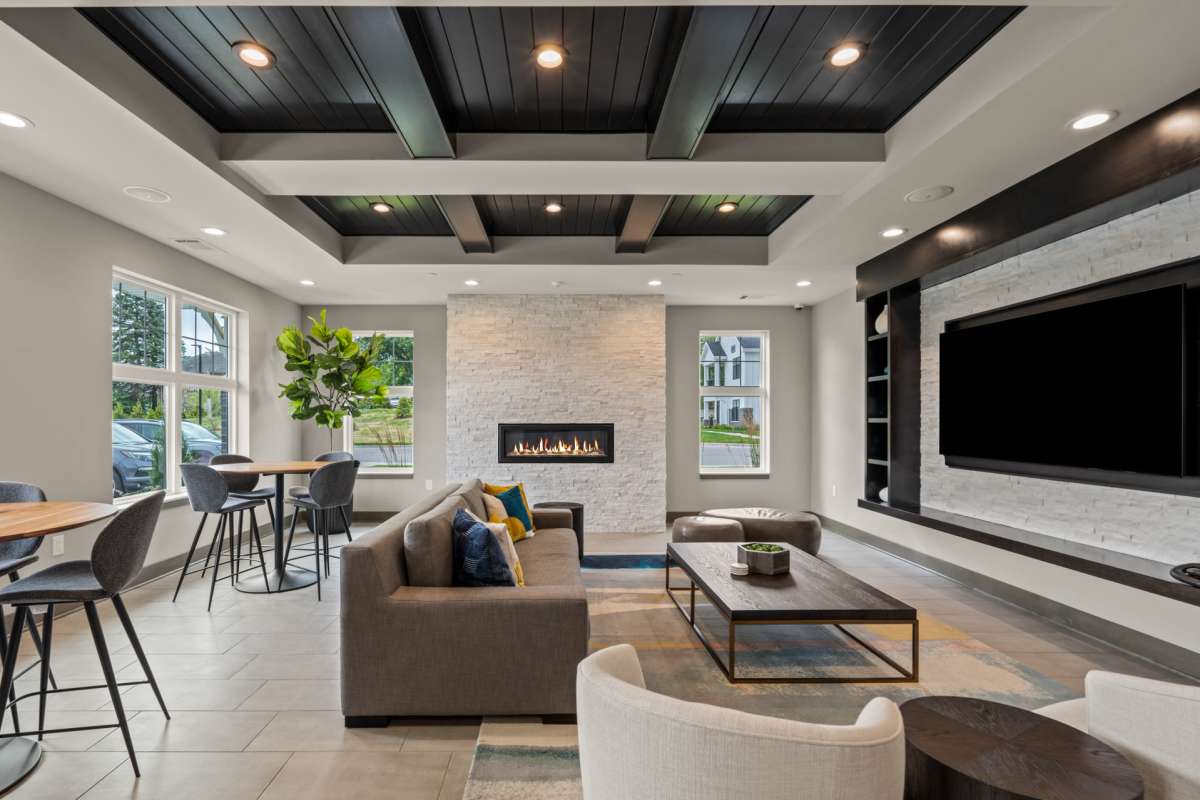 Party room available for private rental at Seasons at Franklin in Franklin, Wisconsin