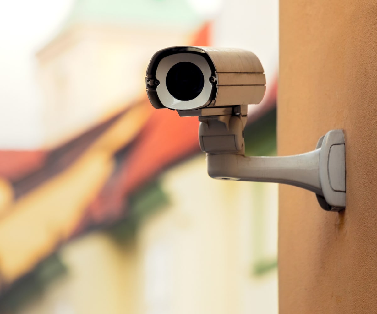 Video surveillance at Devon Self Storage in Spring, Texas