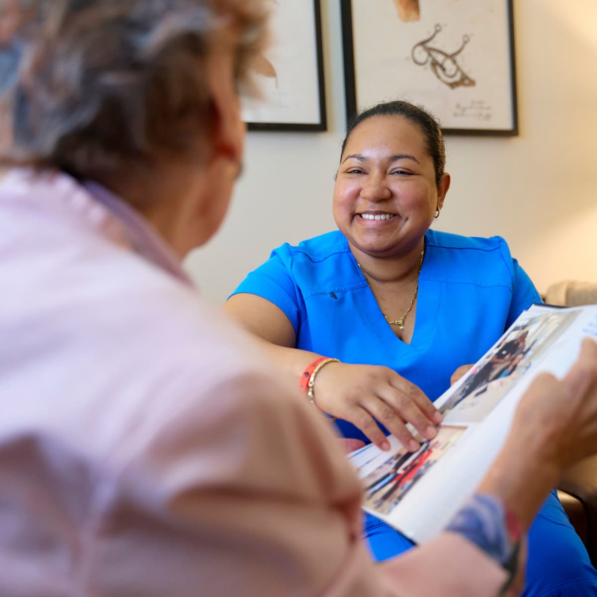 Staff at Harmony Senior Services!