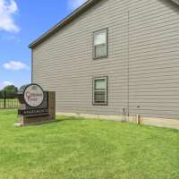 Property signage board at Grapevine Station in Grapevine, Texas