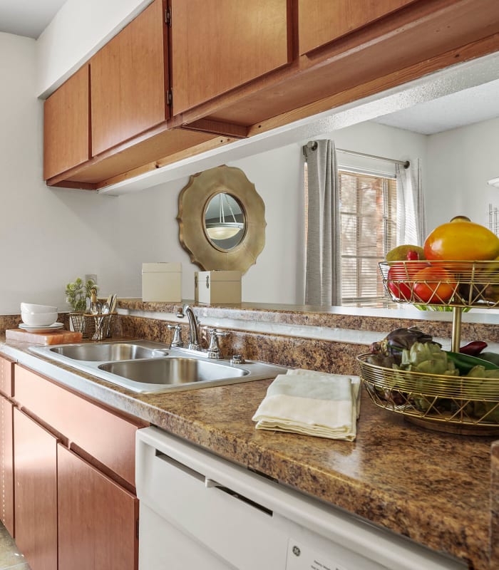 Kitchen at Mountain Village in El Paso, Texas