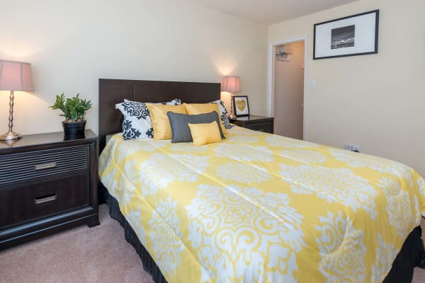 A spacious bedroom at Reflections at Virginia Beach in Virginia Beach