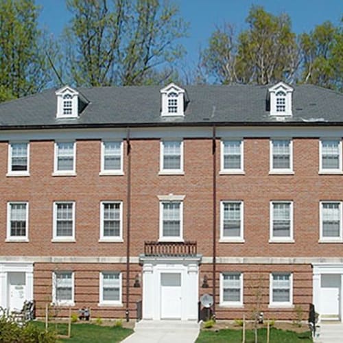 the exterior of  Masters Hill Historic in Quantico, Virginia