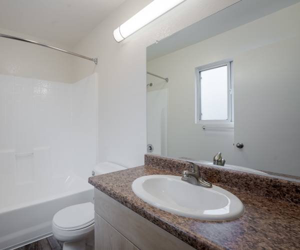 A bathroom in a home at Vista Ridge in Vista, California