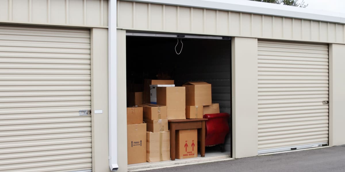 Drive-up storage unit at Another Closet Storage