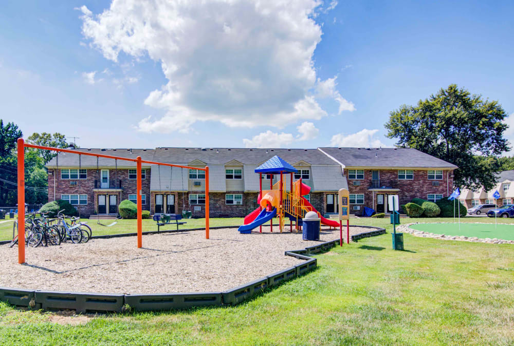 Outdoor playground at 