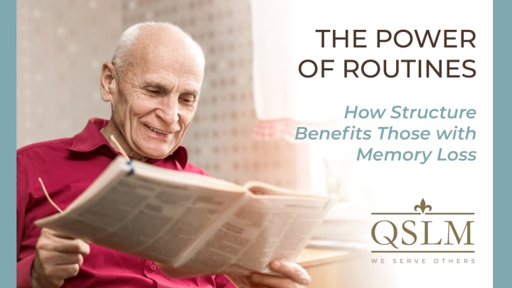 The Power of Routines: How Structure Benefits Those with Memory Loss Blog Banner