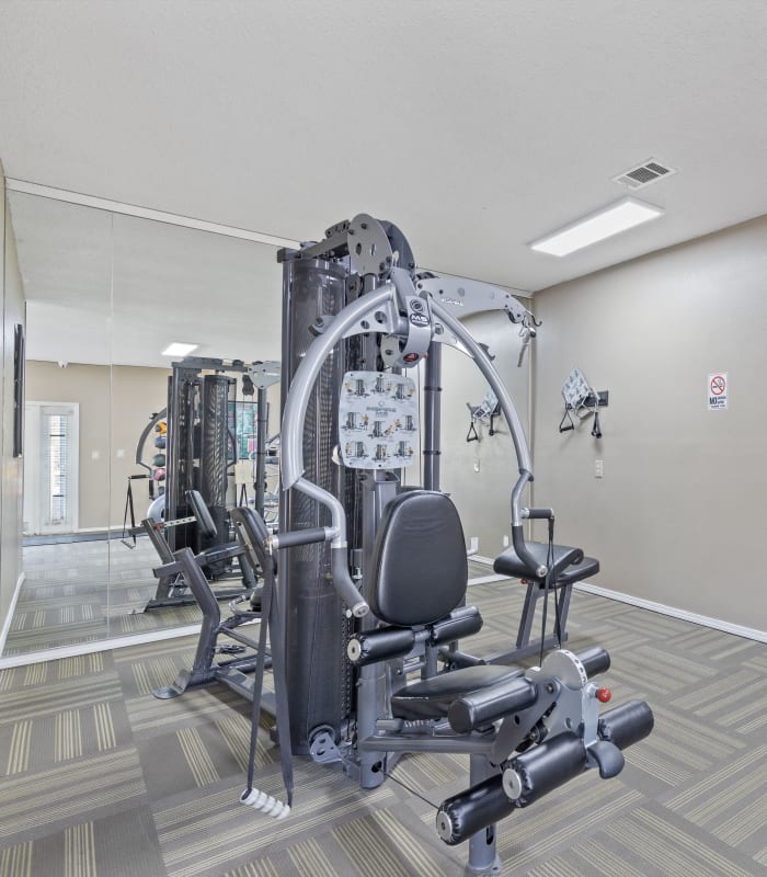Fitness Center at The Courtyards in Tulsa, Oklahoma