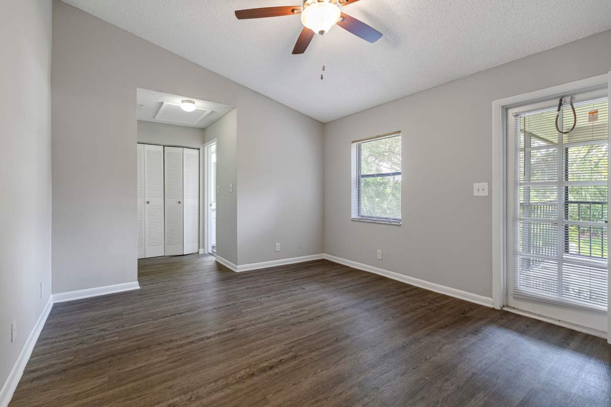 Unfurnished room with close access to patio at Stella Boca Raton Apartments, Boca Raton, Florida