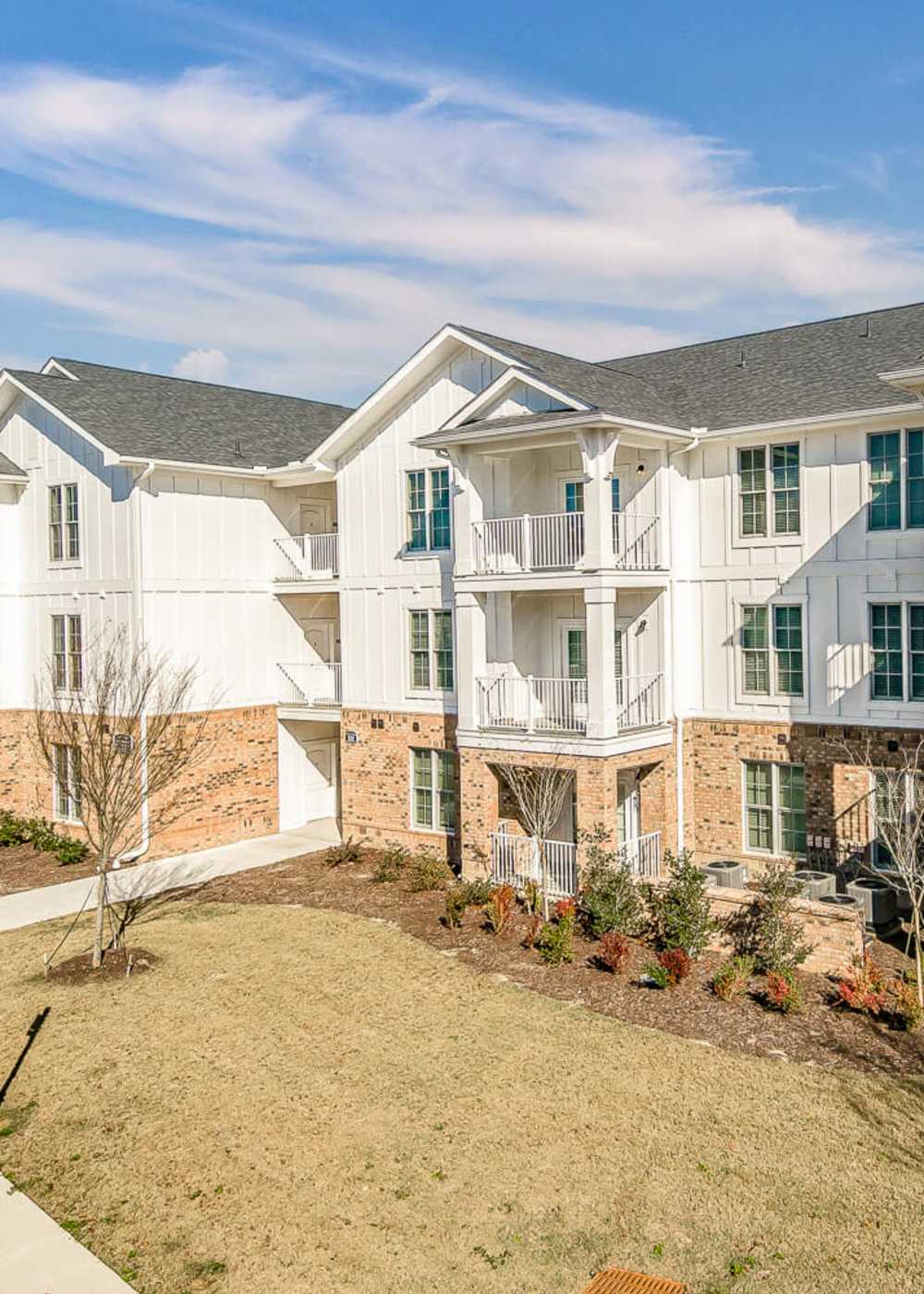 Front view of apartments at Palisades of Charleston in Johns Island, South Carolina