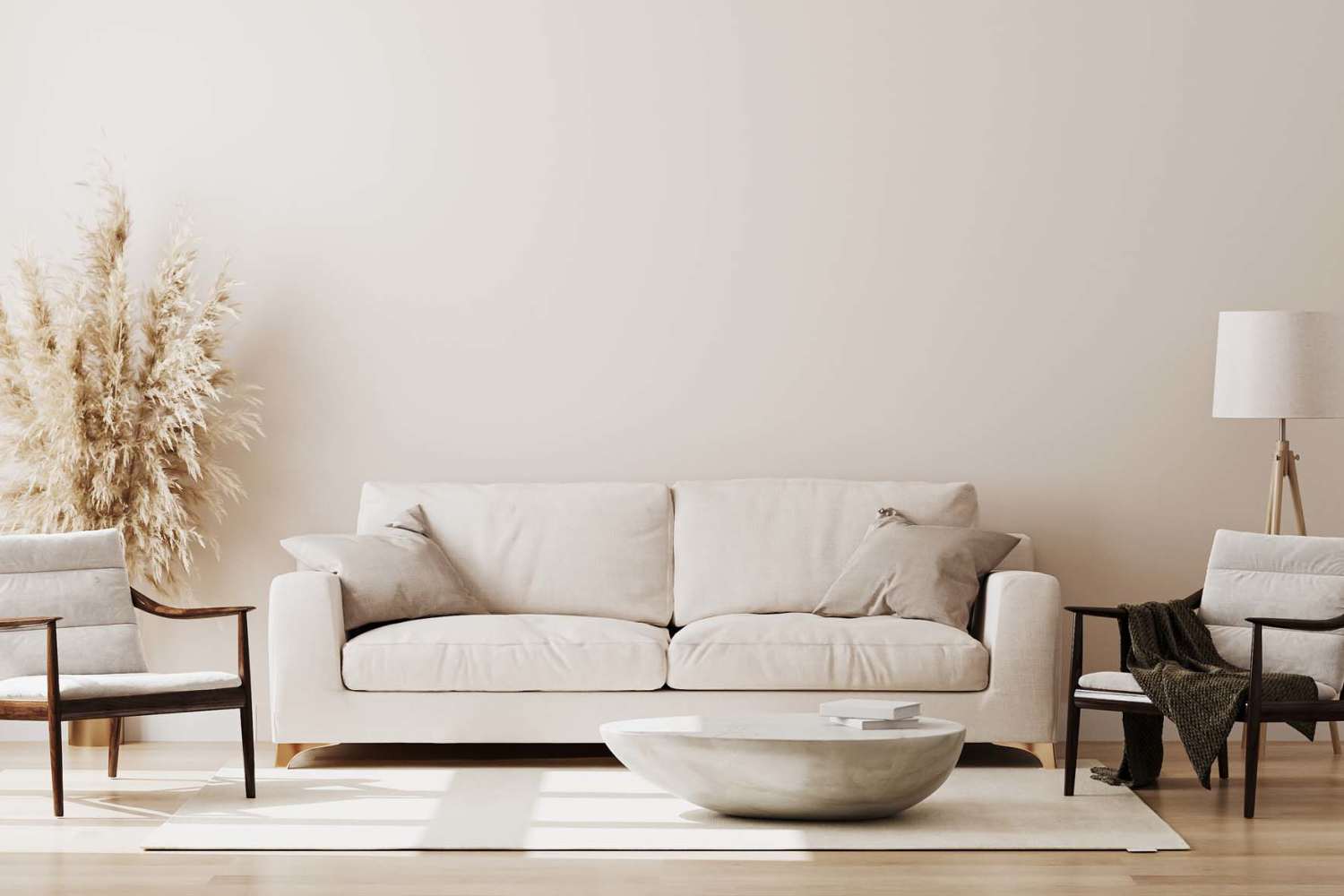 Living room at Oakcrest South in El Campo, Texas