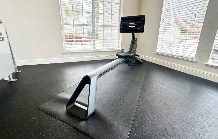 Fitness equipment at The Reserve at Kanapaha in Gainesville, Florida