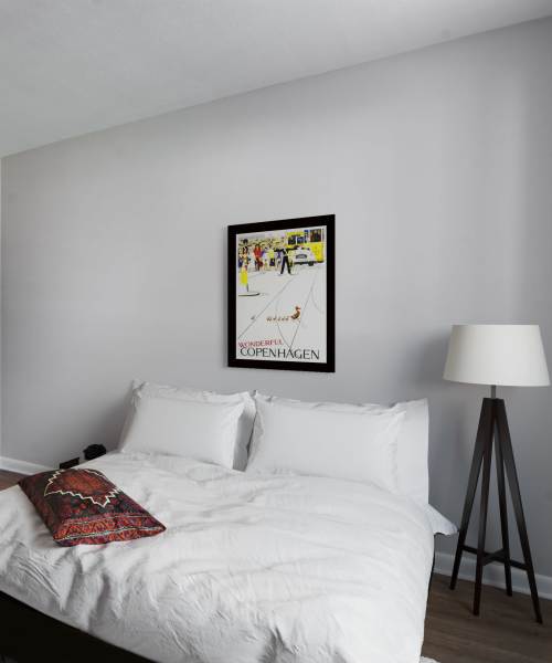 Beautiful bedroom at Stony Brook Village in Hyde Park, Massachusetts