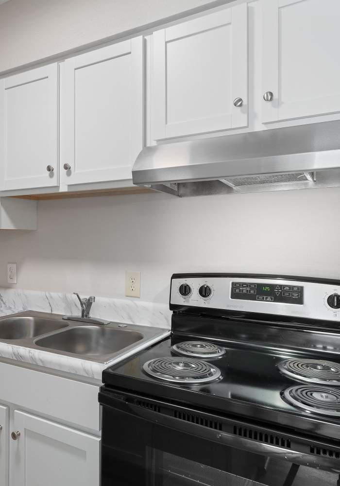 Kitchen at Villa Barcelona in Pensacola, Florida