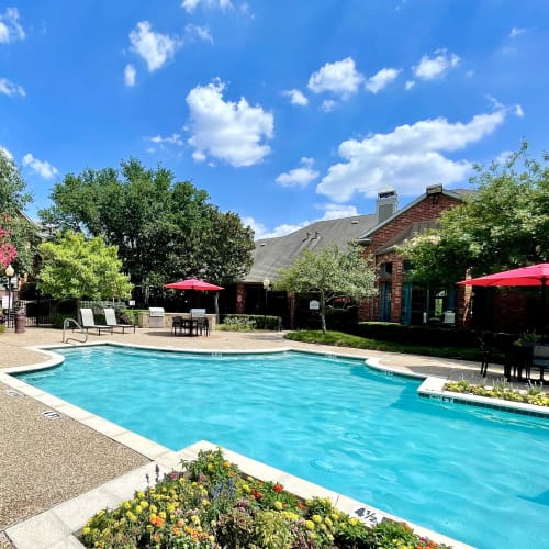 Community amenities at The Abbey at Hightower in North Richland Hills, Texas