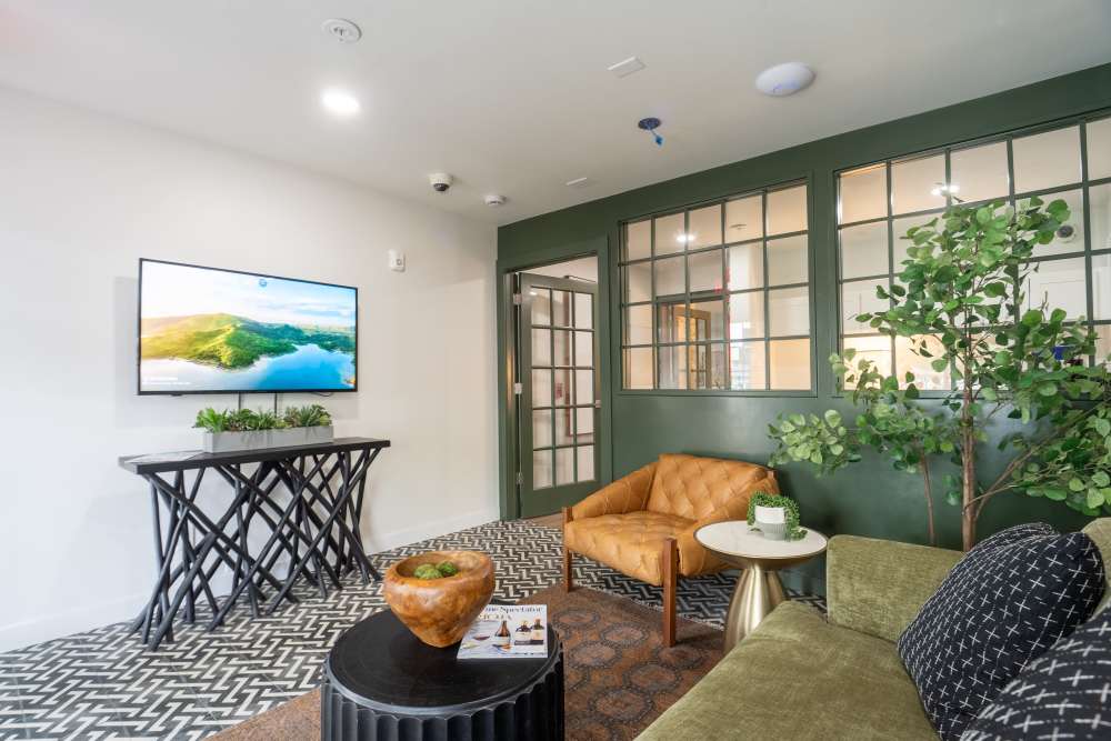 Lobby Lounge with WiFi at The Theodore in Tacoma, Washington