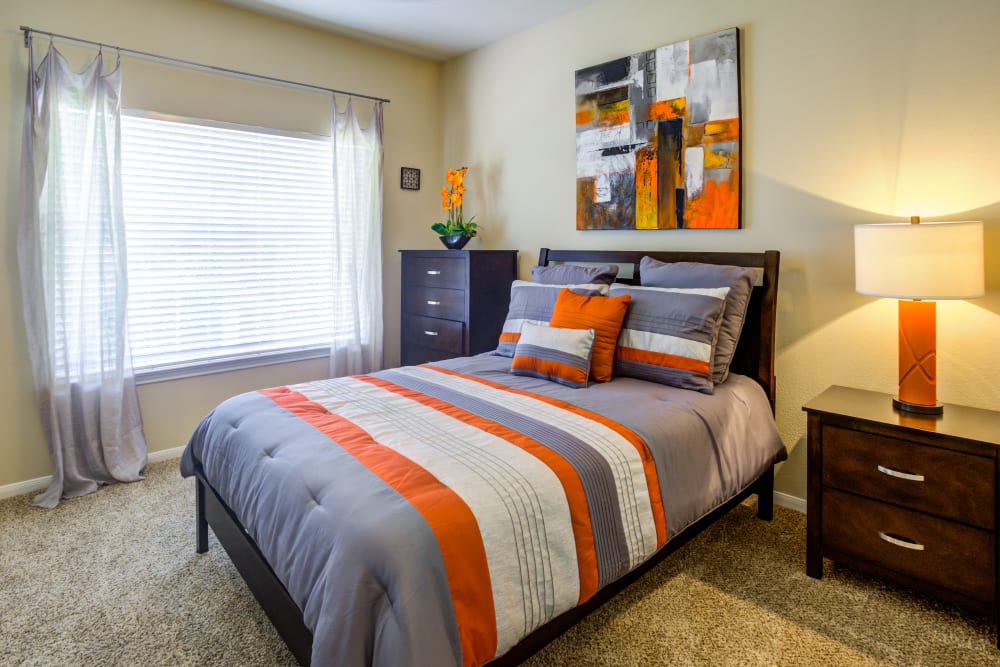 Bedroom at Apartments in San Antonio, Texas