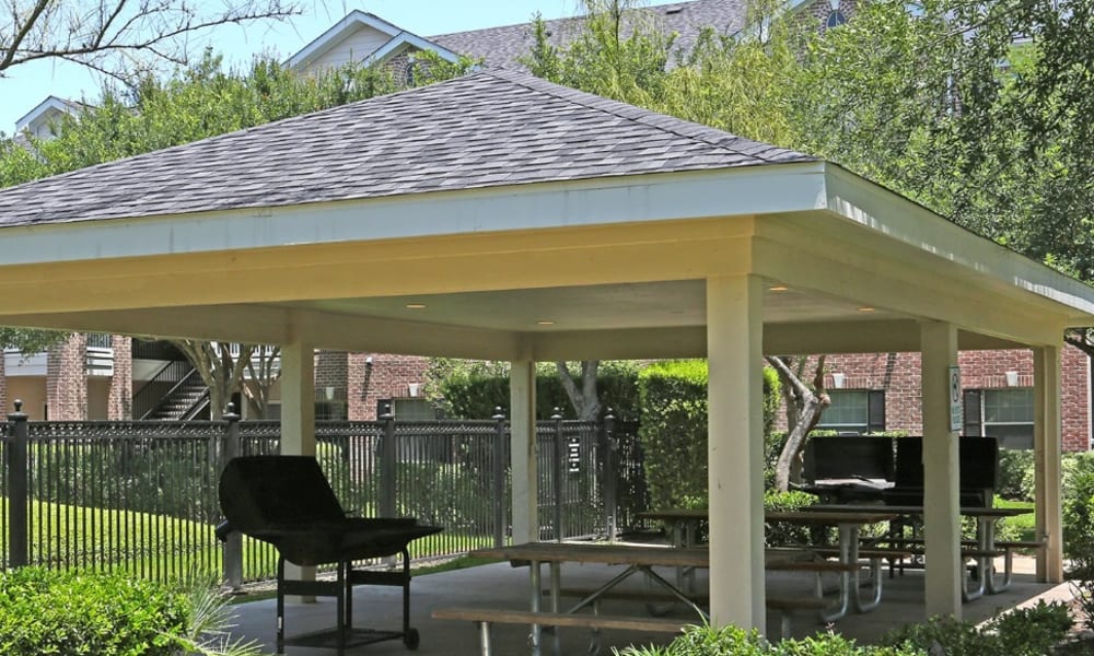 BBQ Area at Ashley House in Katy, Texas